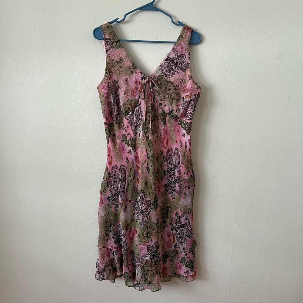 Karin Stevens vintage y2k Paisley Dress - Picture 2 of 8